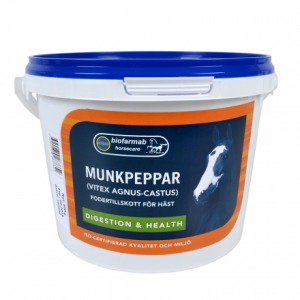 Munkpeppar fodertillskott